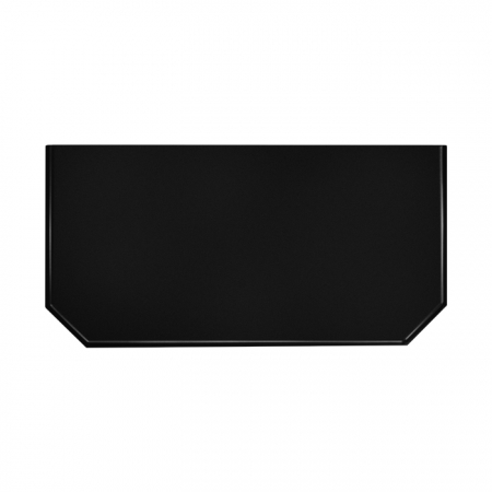 Предтопочный лист VPL064-R9005, 400х600, черный (Вулкан) Вулкан