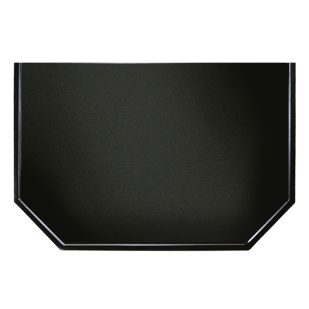 Предтопочный лист VPL062-R9005, 500х1000, черный (Вулкан) Вулкан