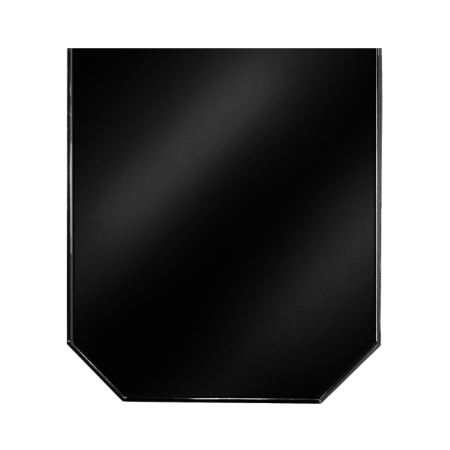 Предтопочный лист VPL061-R9005, 900х800, черный (Вулкан) Вулкан