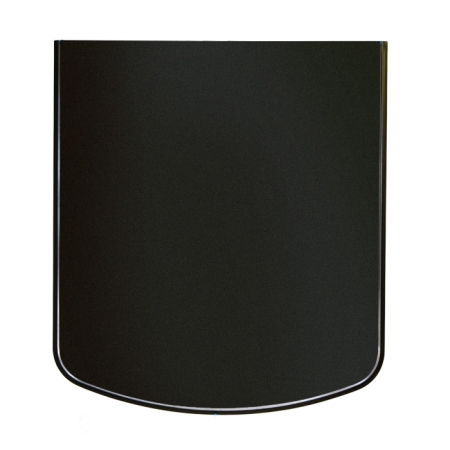 Предтопочный лист VPL051-R9005, 900х800, черный (Вулкан) Вулкан